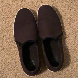 Canvas Roots Slip Ons